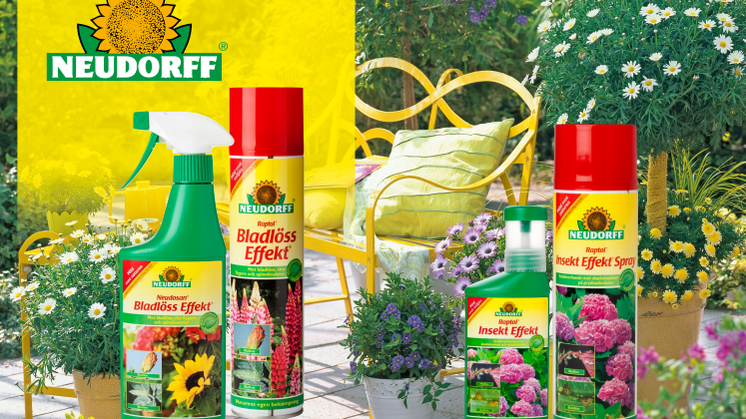 Neudorff håller dina växter starka från ohyra utan bekämpningsmedel