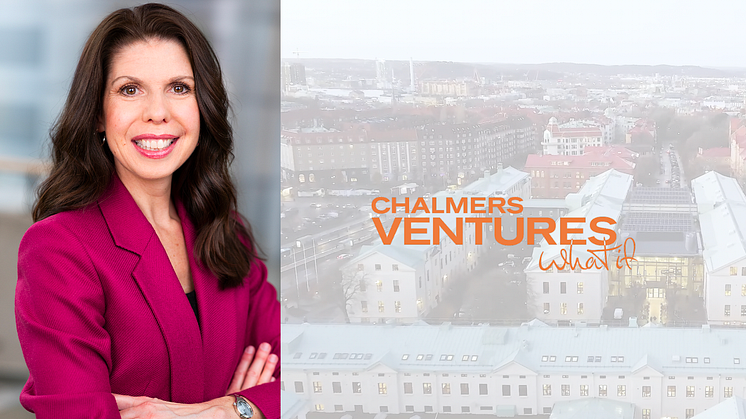 Sara Wallin, vd på Chalmers Ventures // Bild: Chalmers Ventures & Anna Sigvardsson