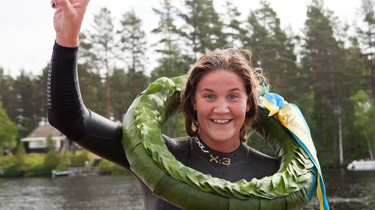 Annie Thorén äntligen överst på pallen