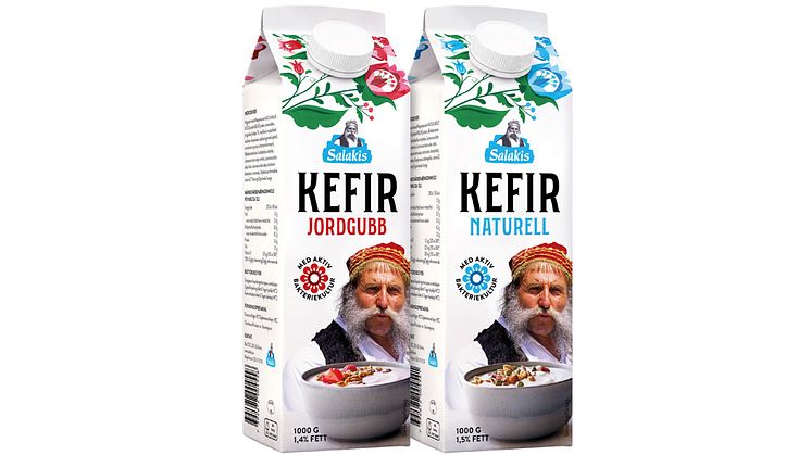 ​Förbered magen på goda bakterier – nu kommer Salakis Kefir