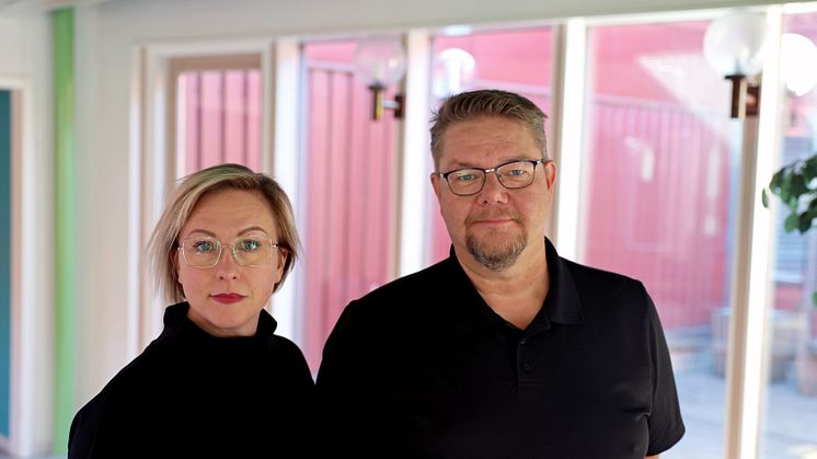 Paula Johagen, verksamhetschef för akutmottagningen vid Norrlands universitetssjukhus och Karl-Gustav Forsberg, verksamhetschef för primärvårdsområde öst i Umeå.