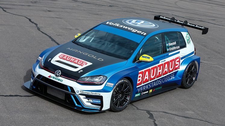 Volkswagen gör comeback när STCC drar igång första helgen i maj. Det betyder också att Kristoffersson Motorsport finns med på banan igen med två Volkswagen Golf GTI-ekipage. 