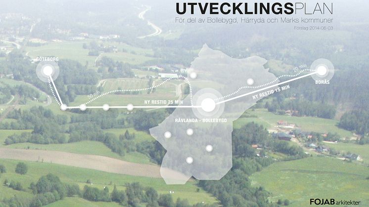Unik satsning på nytt stationssamhälle vid stambanan