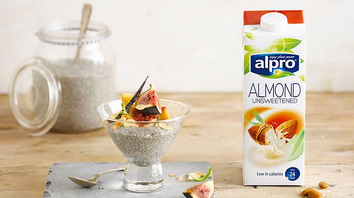 Alpro mandeldrikk usøtet lanseres