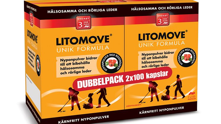 Litomoves nyponkapslar toppar försäljningslistorna