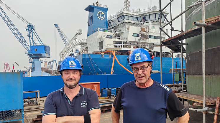 ”Monitoring the ship construction in China is a dream job”