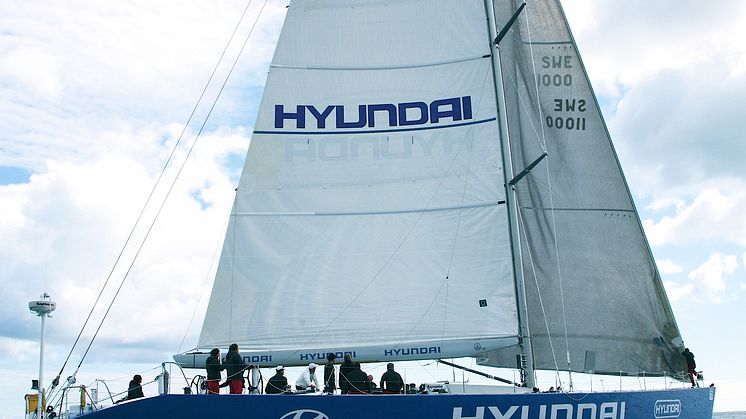Sveriges största segelbåt - Hyundai