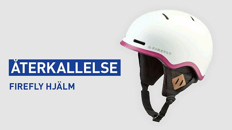 INTERSPORT återkallar hjälmen Firefly ROCKET JR YJ-52