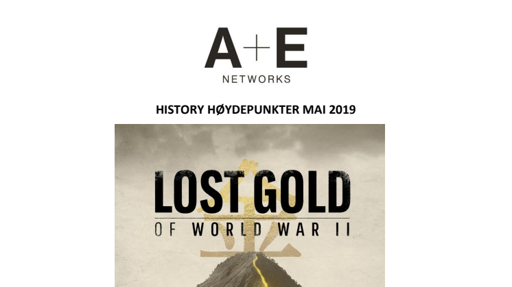 HISTORY HØYDEPUNKTER MAI 2019