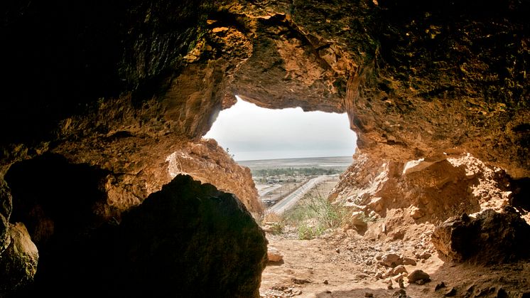 Grotta vid Qumran