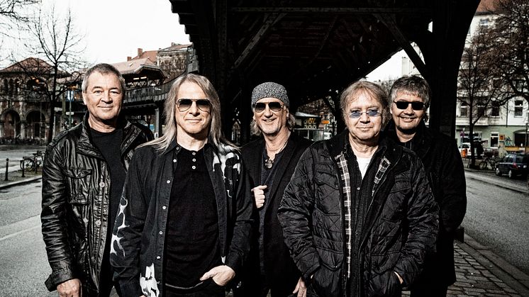 Legendariska Deep Purple till Grönan i sommar