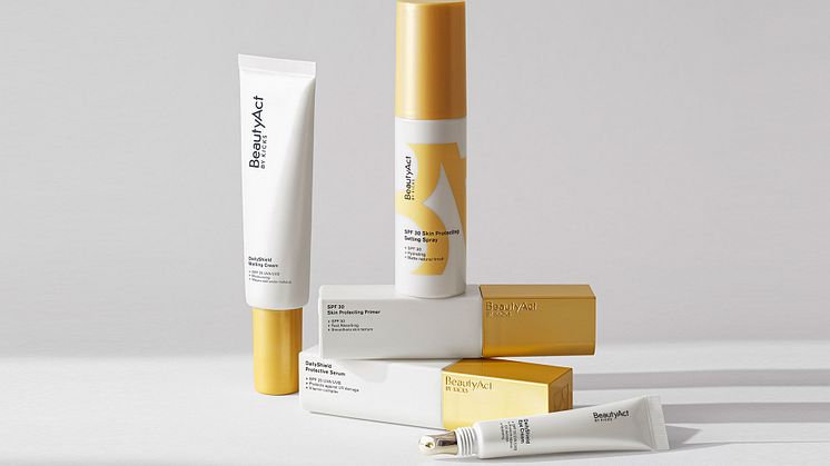 BeautyAct lanserer ansiktspleie og makeup med SPF