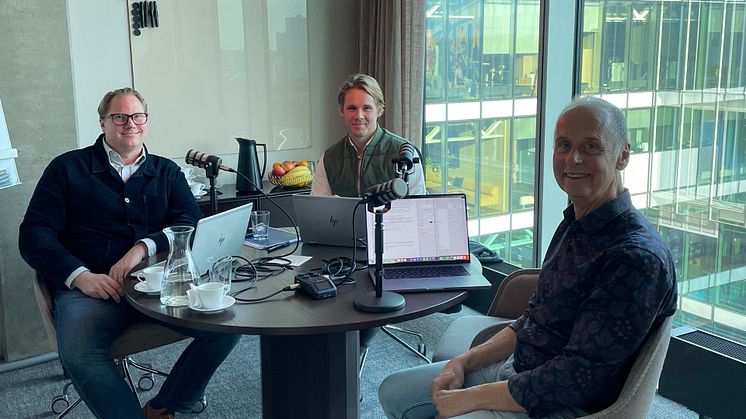 Den gröna juridiken. Från vänster: Erik Ullberg, Aaron Coster och Gunnar Oesterreich.