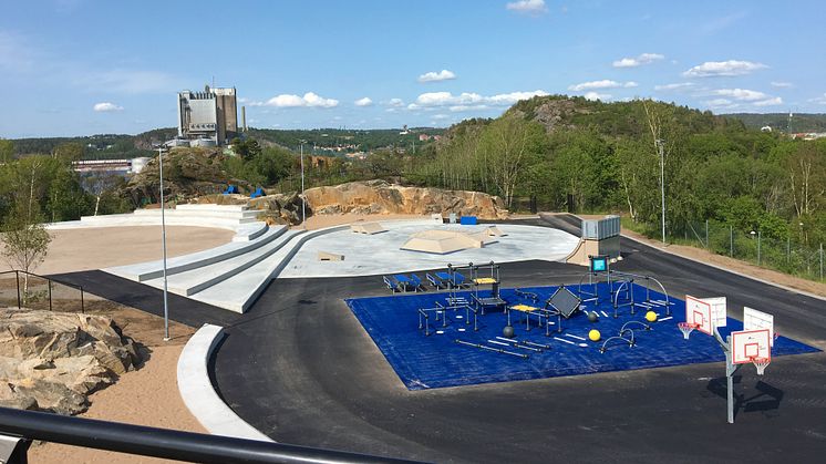 Premiär idag för ny aktivitetspark i Uddevalla