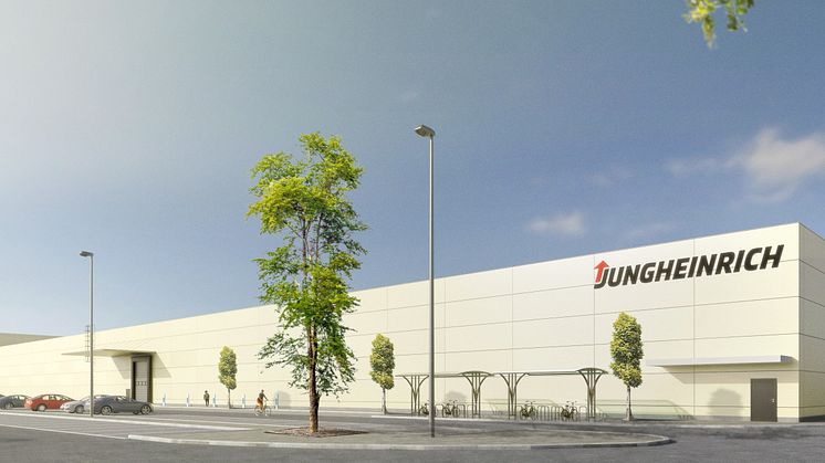 Jungheinrich utvider produksjonskapasiteten med ny fabrikk i Chomutov, Tsjekkia.