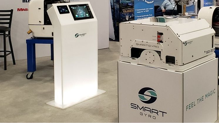 Smartgyro - The Smartgyro SG20 on the YANMAR Booth at Miami (2).jpg