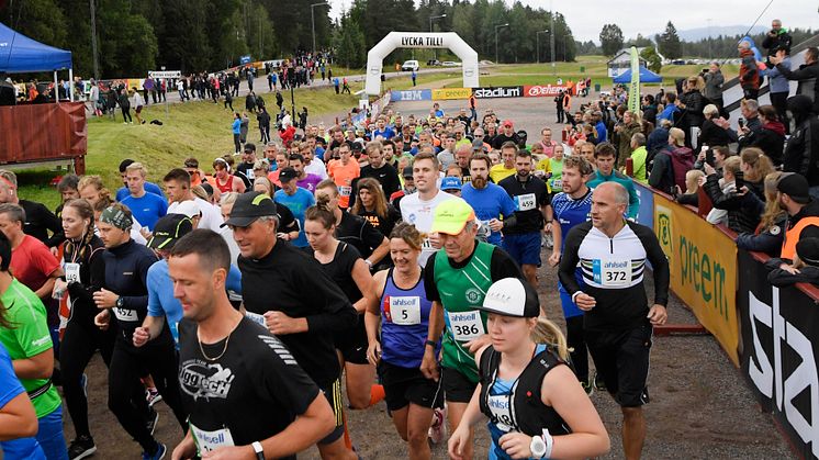 Vasastafettens start i Sälen.