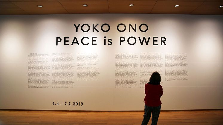 Yoko Ono. PEACE is POWER - Blick in die Ausstellung