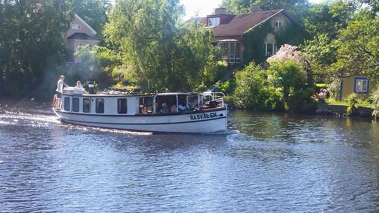Turistbåten M/S Råsvalen sjösatt igen - med bidrag från Sparbanksstiftelsen