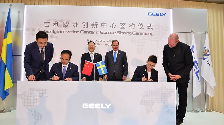 Delphi rådgivare till Geely Group rörande nytt innovationscenter i Sverige