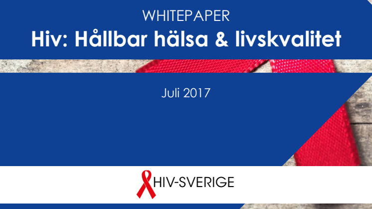 Skillnader i hälsa kan förebyggas enligt ny rapport från Hiv-Sverige