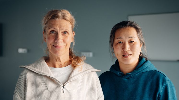 Ulrika Liljedahl (Regionteater Väst) & Susanne Barman (Borås Kulturskola). Foto: Daniel Andersson