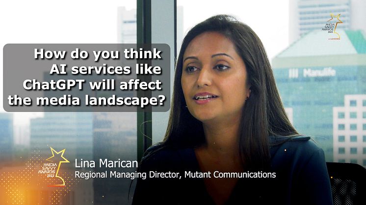 Lina Marican: How do you think AI services like ChatGPT will affect the media landscape?