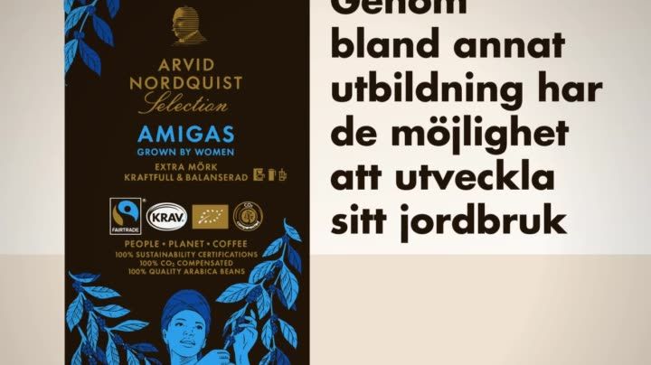 AMIGAS stöttar kvinnliga kaffeodlare