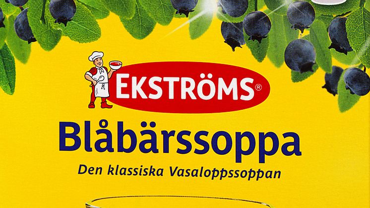 55 440 liter Ekströms Blåbärsoppa till Vasaloppets kämpar