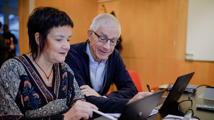 Två av Lipums grundare Susanne Lindquist och Olle Hernell.