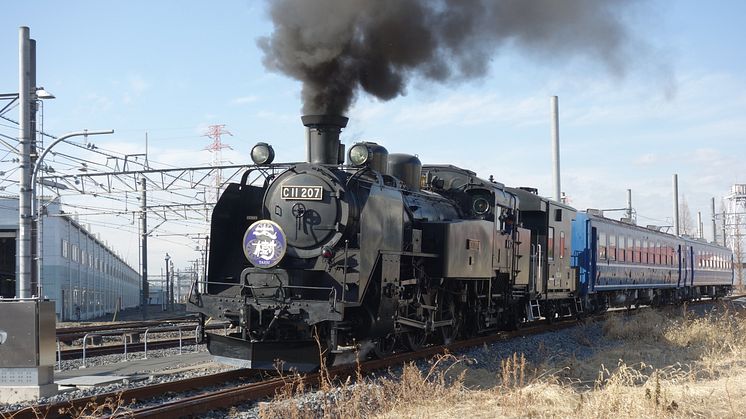 Finally, the steam locomotive Taiju is brought back into service!