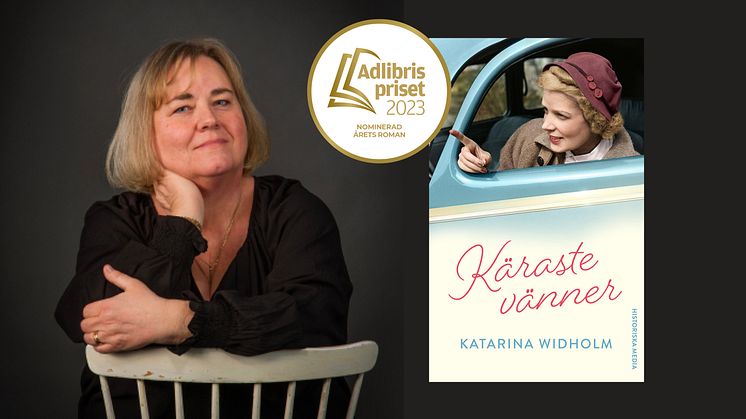 Katarina Widholm nominerad till Adlibrispriset för tredje året i rad!