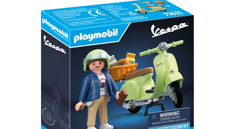 1969 Vespa 150 Sprint Veloce, Hellgrün (71621) von PLAYMOBIL