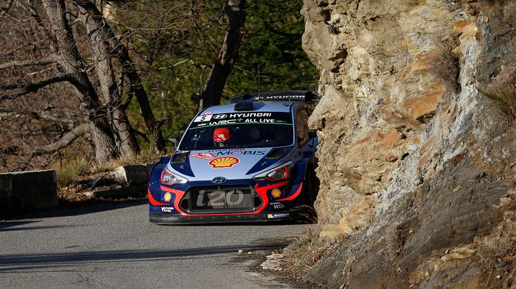 Hyundai Motorsport - 2018 Rallye Monte-Carlo.