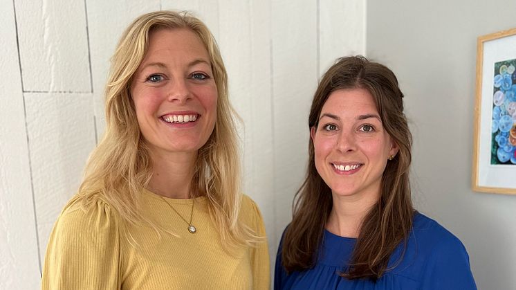 Emma och Ida Kraft från BNI Selma Online i Värmland.