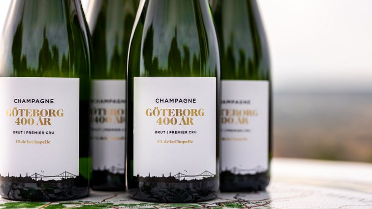 ChampagneHusets Champagne Brut Premier Cru - en hyllning till Göteborg 400 år