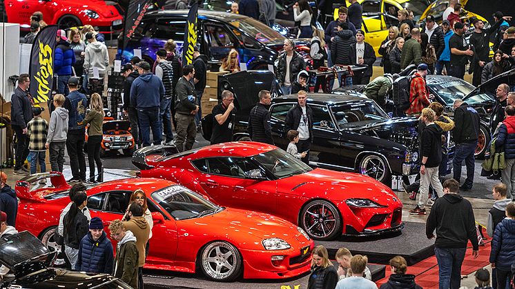 Den 29 mars – 1 april är det dags för Custom Motor Show, norra Europas största motormässa, på Elmia i Jönköping.