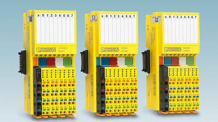 Axioline F I/O system now with SafetyBridge technology