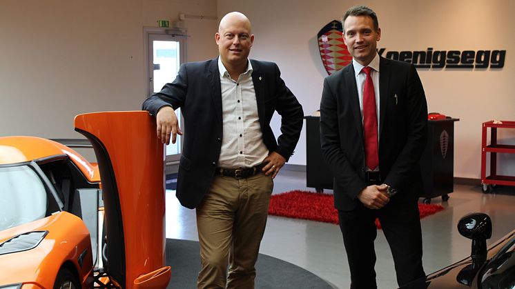 DHL Express samarbetar med världens snabbaste bilar