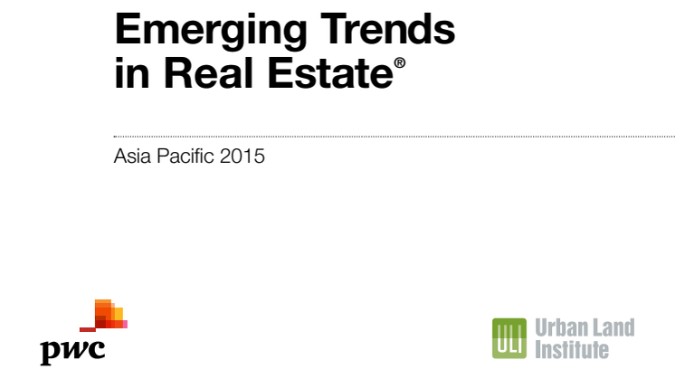 EMERGING TRENDS IN REAL ESTATE® ASIA PACIFIC 2015