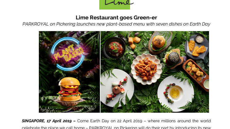 Lime Restaurant goes Green-er