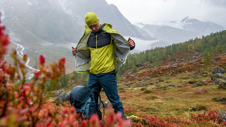 Med lagvis påkledning kombinerer du plagg med ulike egenskaper. Foto: Hans Kristian Krogh-Hanssen / Bergans