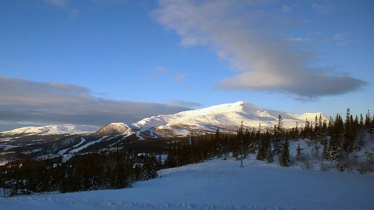 Åre vintervy 3 december 2015