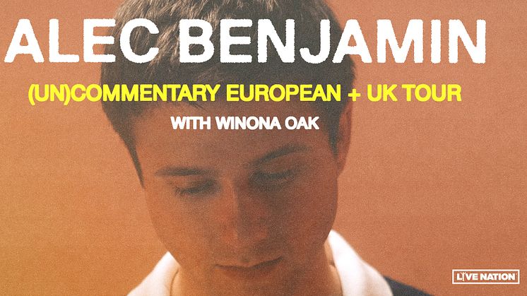 ALEC BENJAMIN TIL SENTRUM SCENE - FRI ALDER!