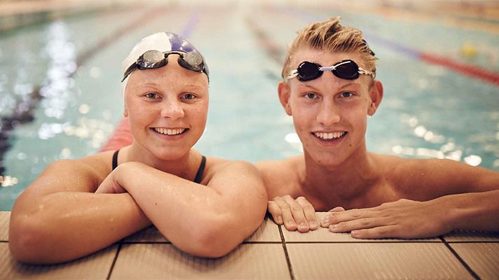 Filbornaskolan i Helsingborg har blivit Riksidrottsgymnasium för simning.  Foto: Found