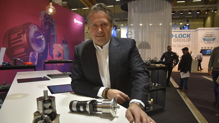 Fredrik Falkenström, CEO OEM Motor bjuder till personliga möten under Elmia Subcontractor. 