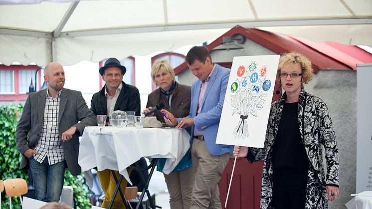 Svenskt Kött i Almedalen 2013: "Utan kossan stannar Sverige!"