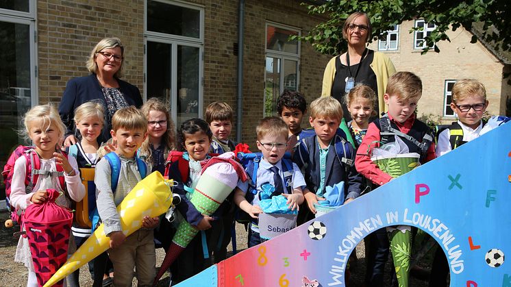 Einschlungsfest Grundschule Louisenund