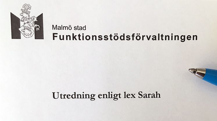 Funktionsstödsnämnden anmäler enligt lex Sarah