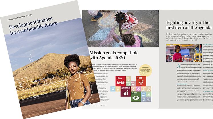 Development finance for a sustainable future - Swedfund Integrated Report 2020